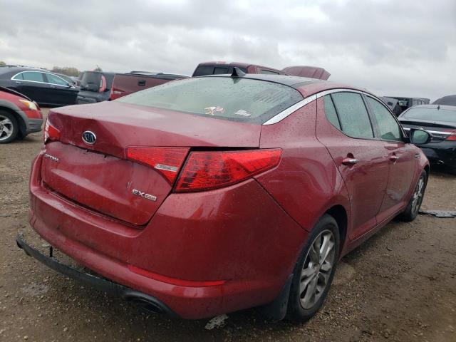 5XXGN4A74CG024193 - 2012 KIA OPTIMA EX RED photo 3