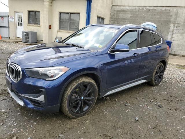 WBXJG9C0XL5R75485 - 2020 BMW X1 XDRIVE28I BLUE photo 1