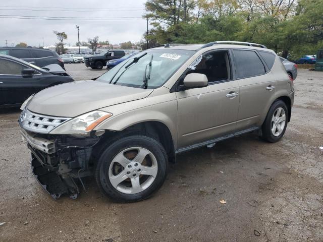 JN8AZ08T23W110241 - 2003 NISSAN MURANO SL TAN photo 1