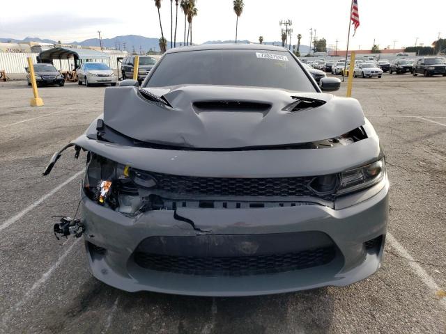 2C3CDXL90JH144914 - 2018 DODGE CHARGER SRT HELLCAT GRAY photo 5