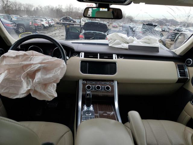 SALWR2KF2GA581317 - 2016 LAND ROVER RANGE ROVE HSE BLACK photo 8