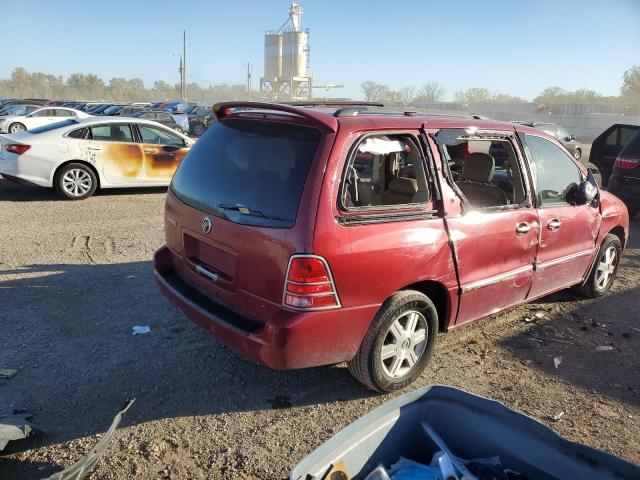 2MRDA22255BJ05905 - 2005 MERCURY MONTEREY LUXURY RED photo 3