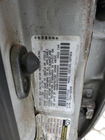 1NXBR32E25Z444890 - 2005 TOYOTA COROLLA CE SILVER photo 12