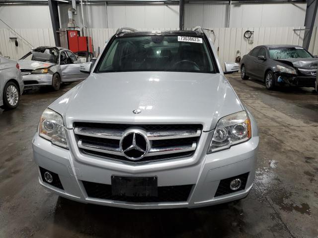 WDCGG8HB8AF289331 - 2010 MERCEDES-BENZ GLK 350 4MATIC SILVER photo 5