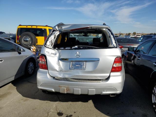 4JGBB86E06A024589 - 2006 MERCEDES-BENZ ML 350 SILVER photo 6