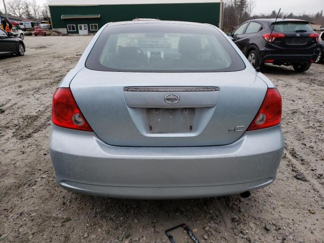 JTKDE177370183408 - 2007 TOYOTA SCION TC ტურკოუსი ფოტო 6