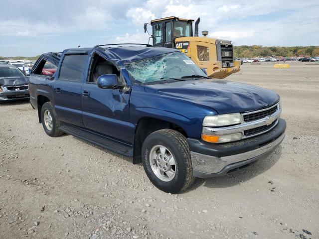 3GNFK16T91G179140 - 2001 CHEVROLET SUBURBAN K1500 BLUE photo 4