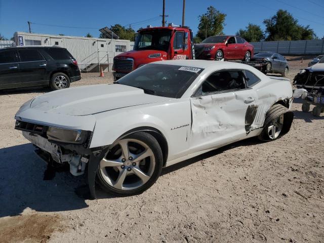 2G1FC1E36F9255334 - 2015 CHEVROLET CAMARO LT WHITE photo 1