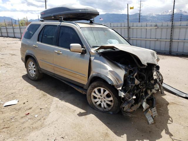 JHLRD78975C063452 - 2005 HONDA CR-V SE BEIGE photo 4