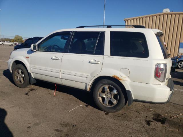 5FNYF18637B024501 - 2007 HONDA PILOT EXL WHITE photo 2