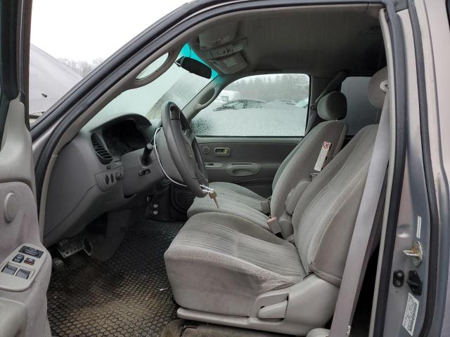 5TBRN34172S227191 - 2002 TOYOTA TUNDRA ACCESS CAB SR5 SILVER photo 7