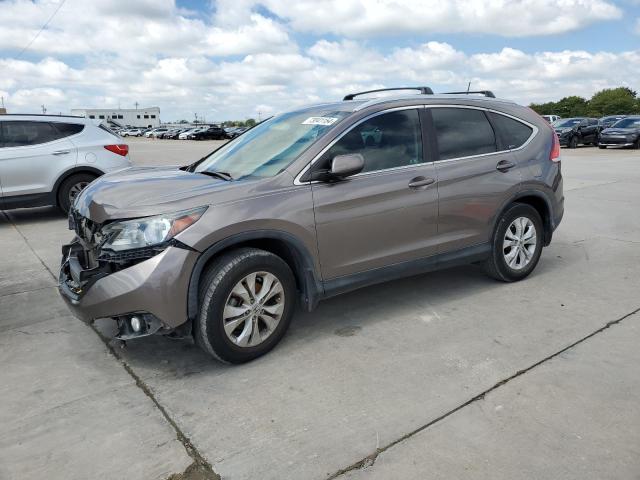 5J6RM3H79CL027516 - 2012 HONDA CR-V EXL GRAY photo 1