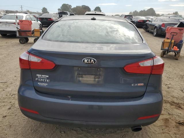 KNAFX4A80G5526706 - 2016 KIA FORTE EX BLUE photo 6