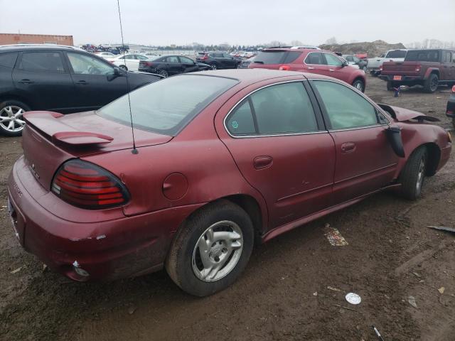 1G2NE52F83C263138 - 2003 PONTIAC GRAND AM SE MAROON photo 3