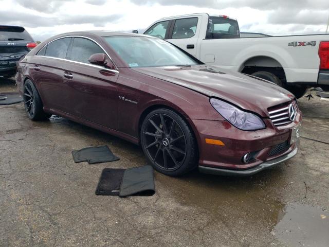 WDDDJ76X46A057760 - 2006 MERCEDES-BENZ CLS 55 AMG BURGUNDY photo 4