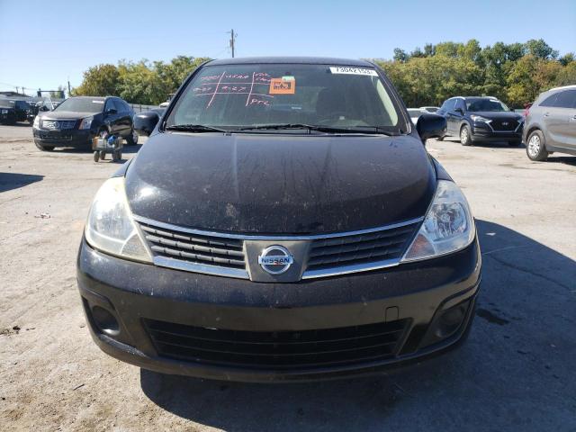 3N1BC13E58L393394 - 2008 NISSAN VERSA S BLACK photo 5