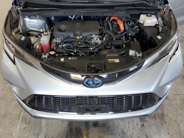 5TDDSKFC7MS018054 - 2021 TOYOTA SIENNA XSE GRAY photo 12