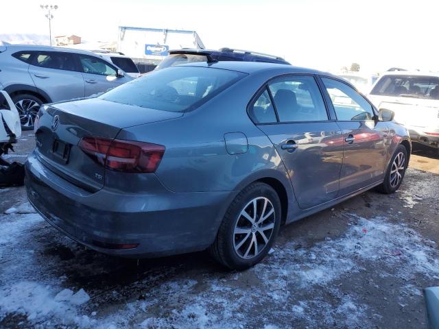 3VWD67AJ4GM413186 - 2016 VOLKSWAGEN JETTA SE GRAY photo 3