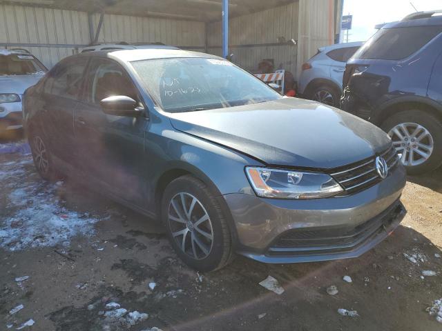 3VWD67AJ4GM413186 - 2016 VOLKSWAGEN JETTA SE GRAY photo 4