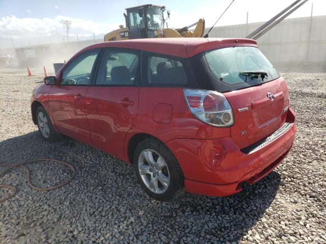 2T1KR32E05C506613 - 2005 TOYOTA COROLLA MA XR RED photo 2