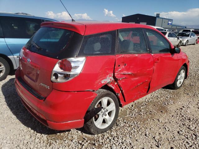 2T1KR32E05C506613 - 2005 TOYOTA COROLLA MA XR RED photo 3