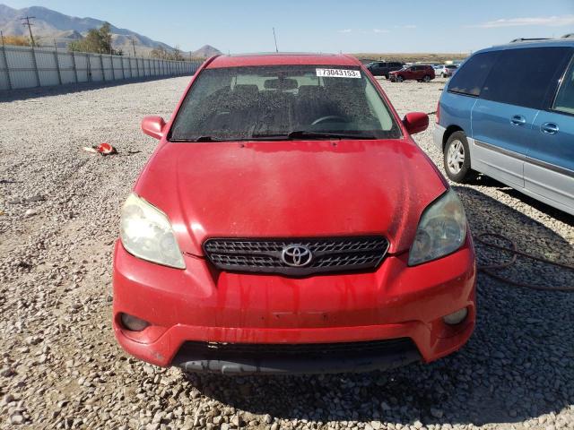 2T1KR32E05C506613 - 2005 TOYOTA COROLLA MA XR RED photo 5