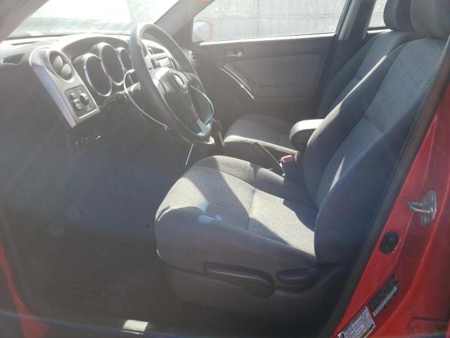 2T1KR32E05C506613 - 2005 TOYOTA COROLLA MA XR RED photo 7