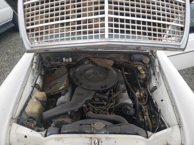 10806712002387 - 1972 MERCEDES-BENZ 280 SE WHITE photo 11