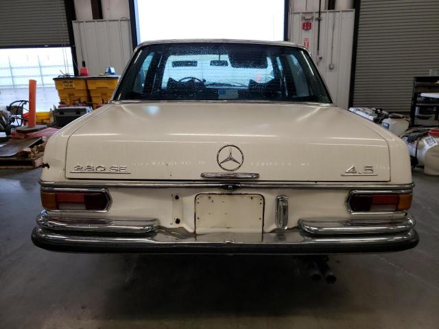 10806712002387 - 1972 MERCEDES-BENZ 280 SE WHITE photo 6