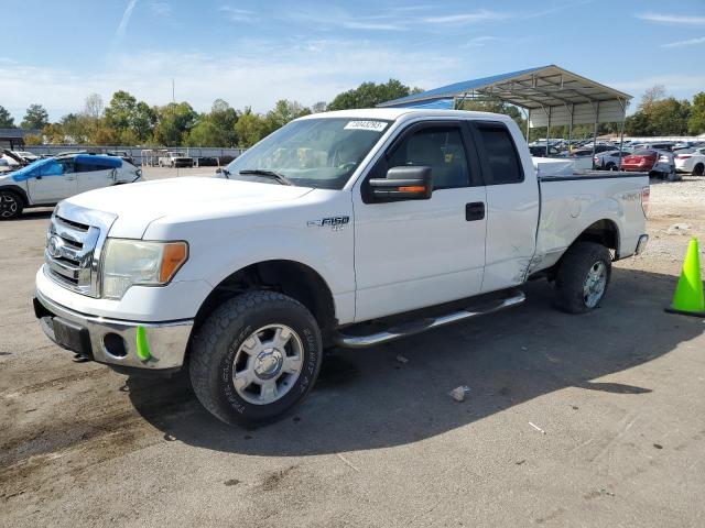 1FTFX1EF1BFB66116 - 2011 FORD F150 SUPER CAB WHITE photo 1