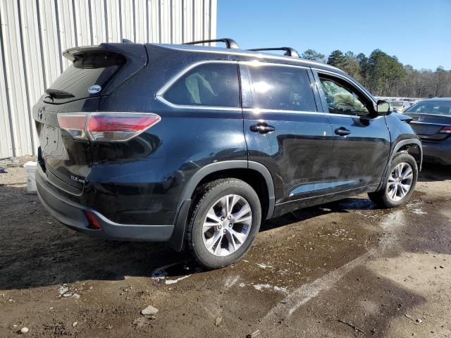 5TDJKRFH9FS095261 - 2015 TOYOTA HIGHLANDER XLE 黑色 照片 3