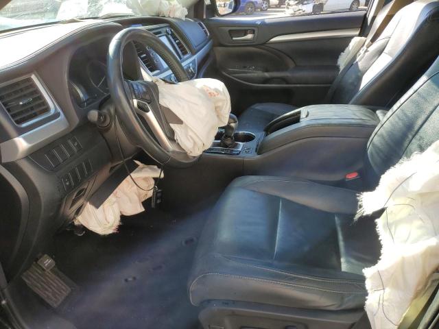 5TDJKRFH9FS095261 - 2015 TOYOTA HIGHLANDER XLE 黑色 照片 7