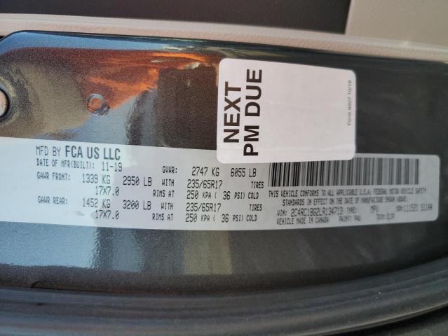 2C4RC1BG2LR134713 - 2020 CHRYSLER PACIFICA TOURING L Boz foto 14