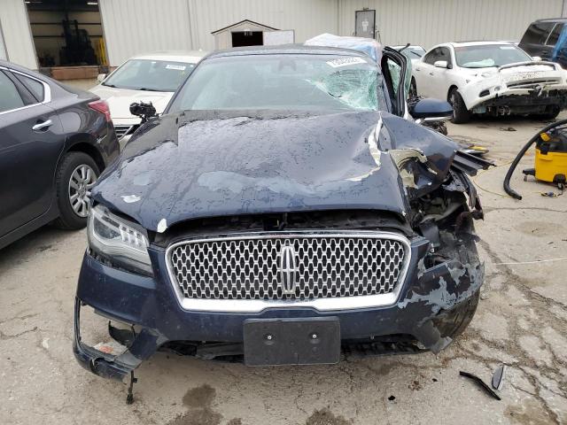 3LN6L5C97HR604127 - 2017 LINCOLN MKZ SELECT BLUE photo 5