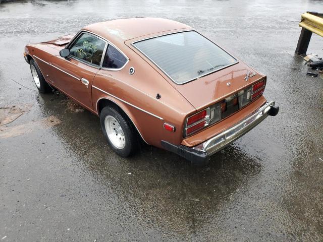 HLS30422138 - 1978 DATSUN 280Z BROWN photo 2