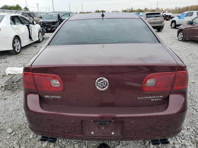 1G4HD57266U194980 - 2006 BUICK LUCERNE CXL MAROON photo 6