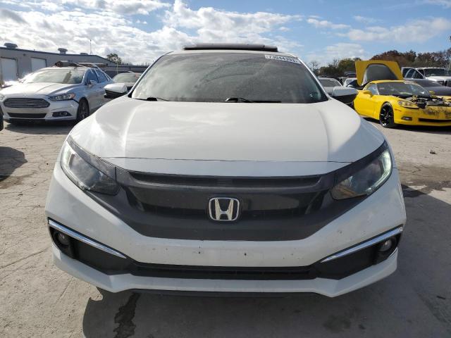 19XFC1F73KE002959 - 2019 HONDA CIVIC EXL WHITE photo 5