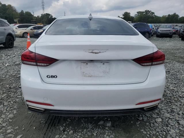 KMHGN4JE4JU238537 - 2018 GENESIS G80 BASE WHITE photo 6