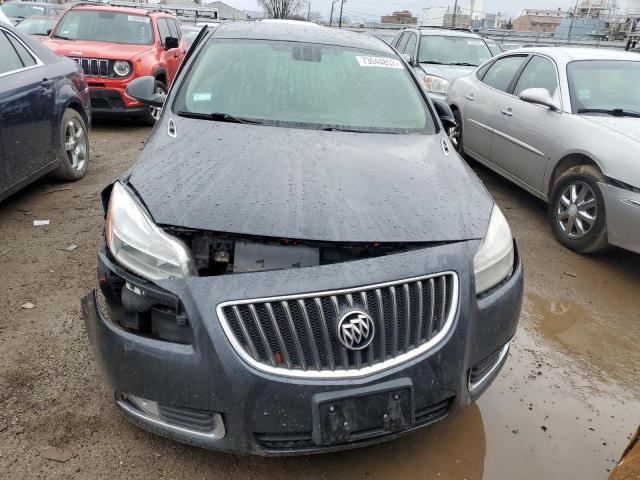 2G4GS5EV4D9126332 - 2013 BUICK REGAL PREMIUM GRAY photo 5