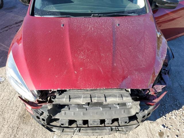 1FADP3F26GL202105 - 2016 FORD FOCUS SE RED photo 11