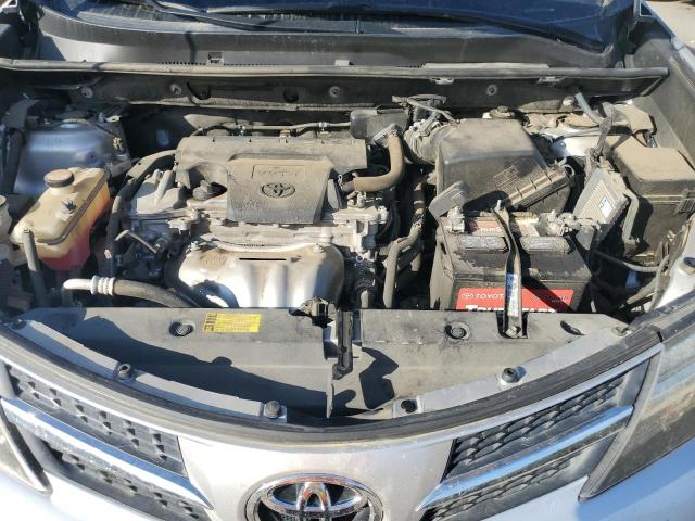 JTMWFREV8FJ044624 - 2015 TOYOTA RAV4 XLE SILVER photo 12