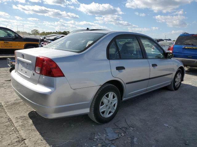 1HGES16394L008885 - 2004 HONDA CIVIC DX VP SILVER photo 3