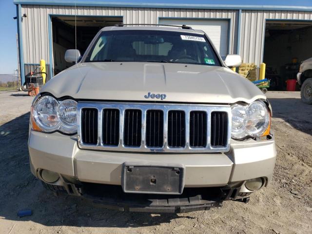 1J8HR58238C243624 - 2008 JEEP GRAN CHER LIMITED BEIGE photo 5