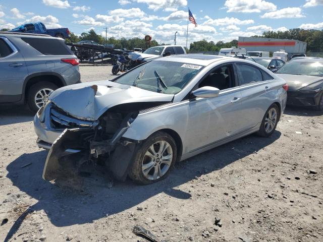 5NPEC4AC4CH311984 - 2012 HYUNDAI SONATA SE SILVER photo 1