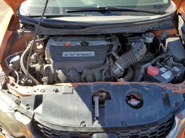 2HGFB6E51EH700447 - 2014 HONDA CIVIC SI ORANGE photo 11