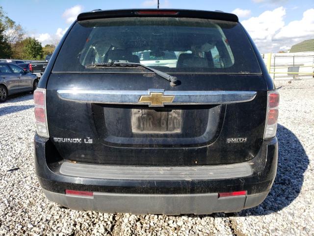 2CNDL13F796223831 - 2009 CHEVROLET EQUINOX LS BLACK photo 6