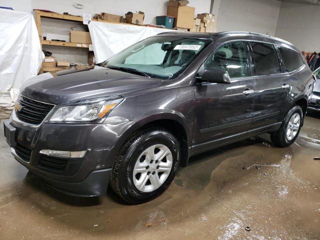 1GNKRFED2HJ203353 - 2017 CHEVROLET TRAVERSE LS GRAY photo 1