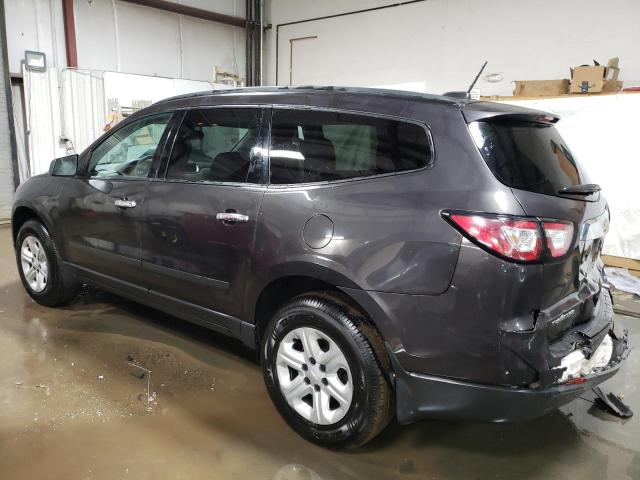 1GNKRFED2HJ203353 - 2017 CHEVROLET TRAVERSE LS GRAY photo 2