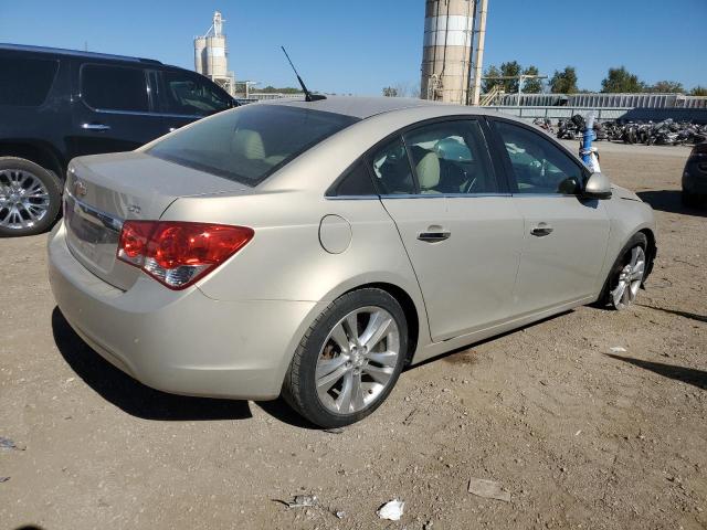 1G1PH5S96B7244710 - 2011 CHEVROLET CRUZE LTZ CREAM photo 3