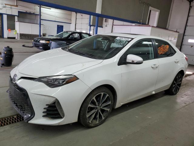 2T1BURHE6JC021315 - 2018 TOYOTA COROLLA L WHITE photo 1